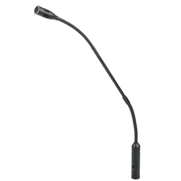 Кардиоидный конденсаторный гусеничный микрофон с фантомным питанием - Кардиоидный конденсаторный гусеничный микрофон с функцией низких частот